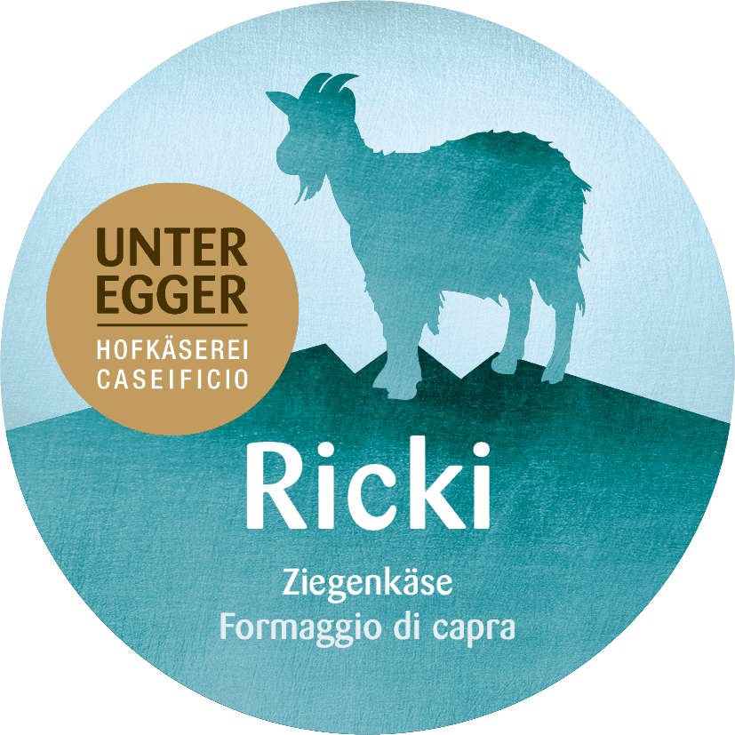 RICKI, Schnittkäse aus 100% Ziegenrohmilch, ca. 320g