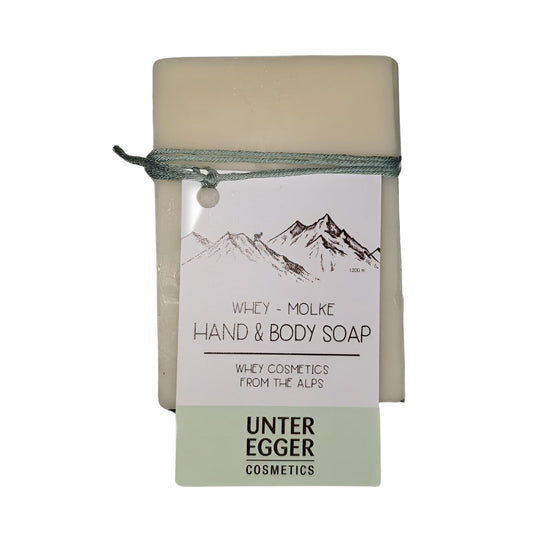 Sapone per mani e viso con siero di latte e olio essenziale di arancia, 100g
