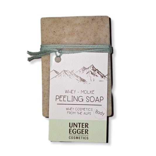 Sapone esfoliante con granuli di guscio di mandorla e olio essenziale di limone, 100g