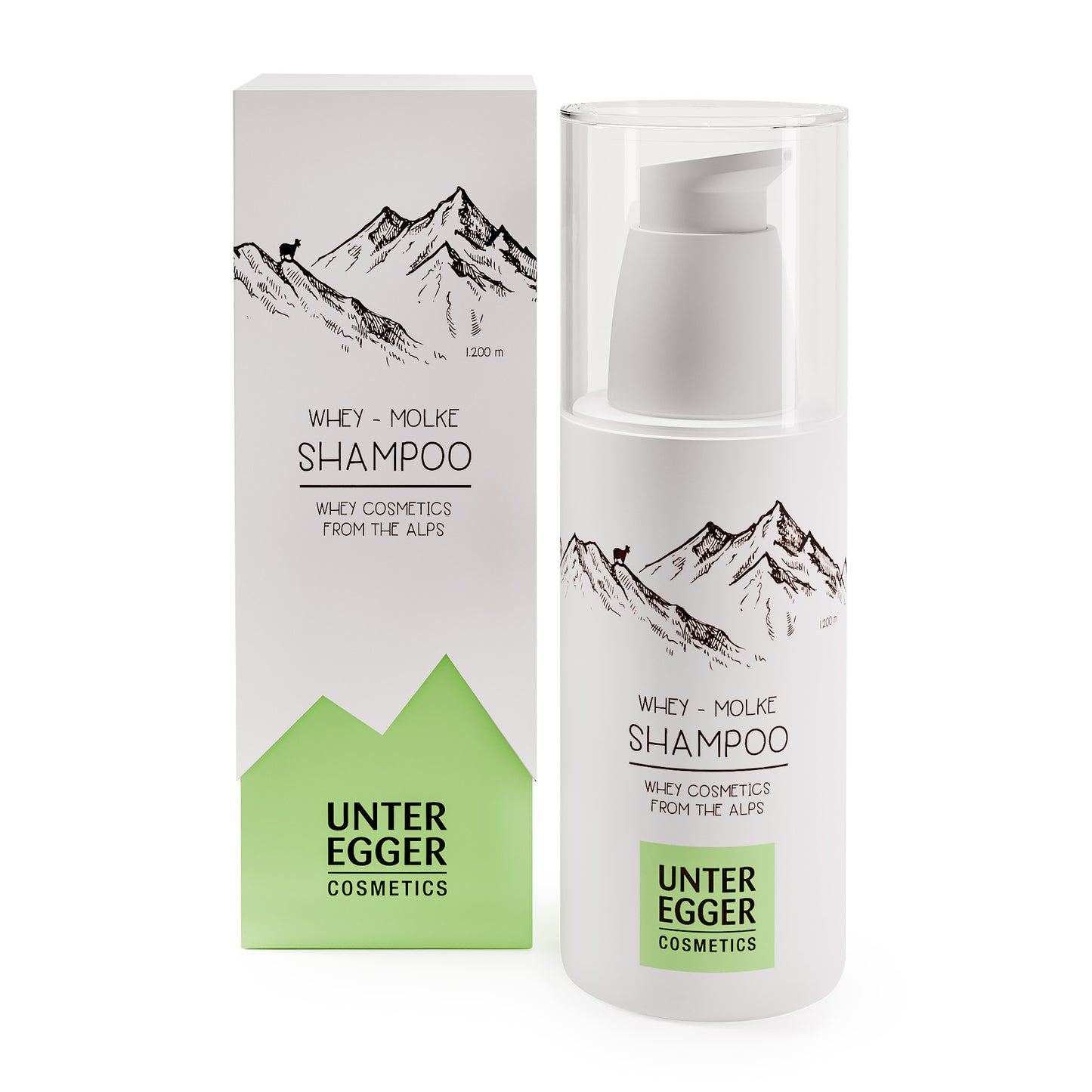 Mildes Shampoo aus Molke für empfindliche Kopfhaut, 150 ml