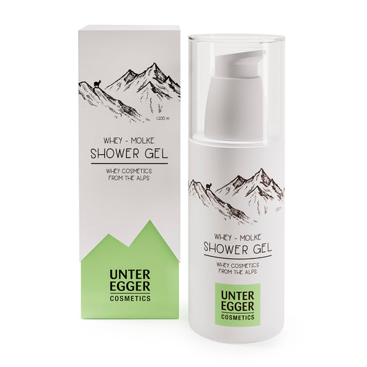 Gel doccia rinfrescante al siero di latte per pelli sensibili e secche, 150 ml