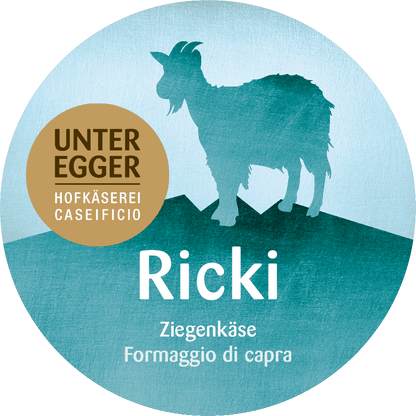 RICKI, Schnittkäse aus 100% Ziegenrohmilch, ca. 320g