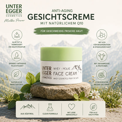 Crema viso Anti-Aging con Q10 naturale, 50 ml